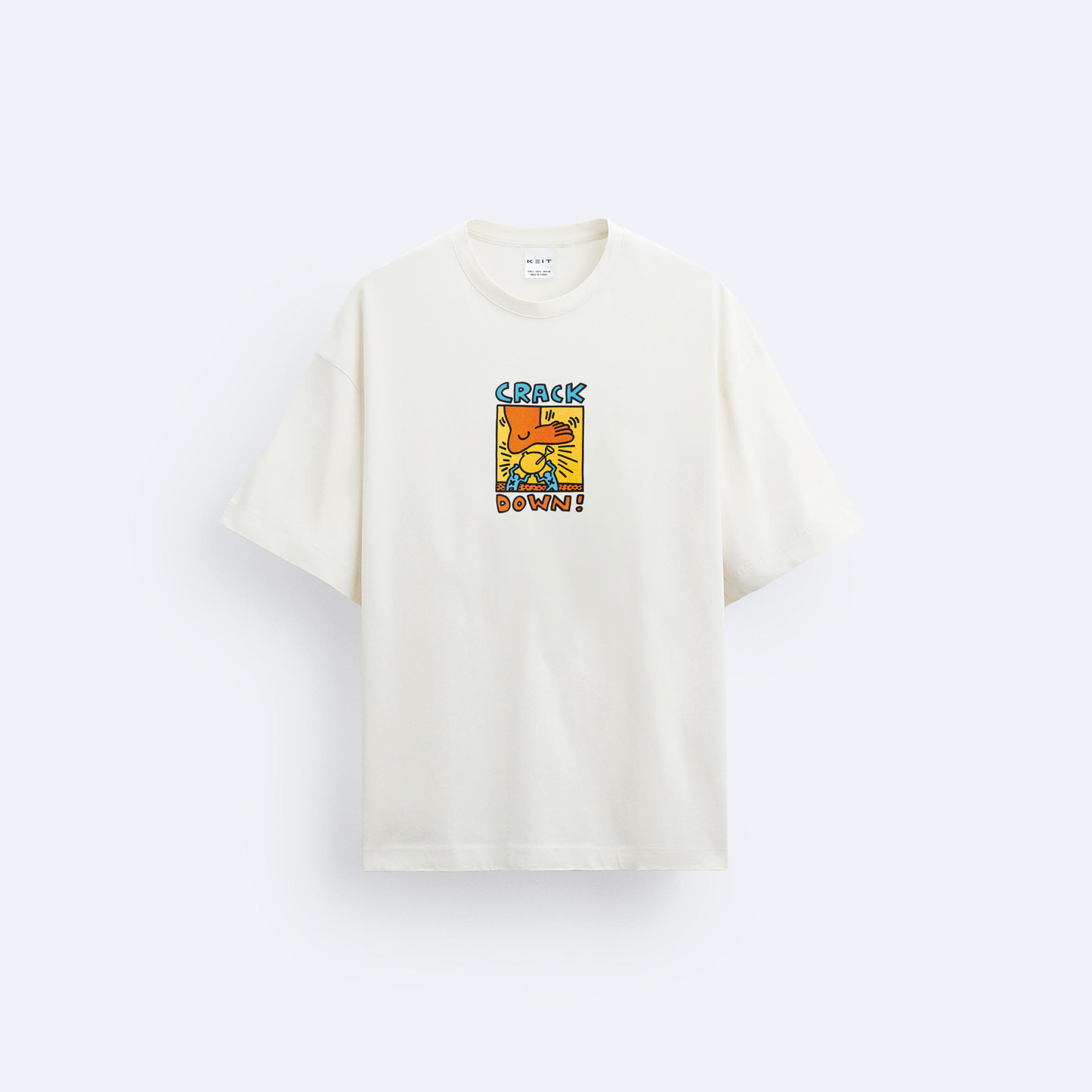 Crack Down Oversize T-Shirt