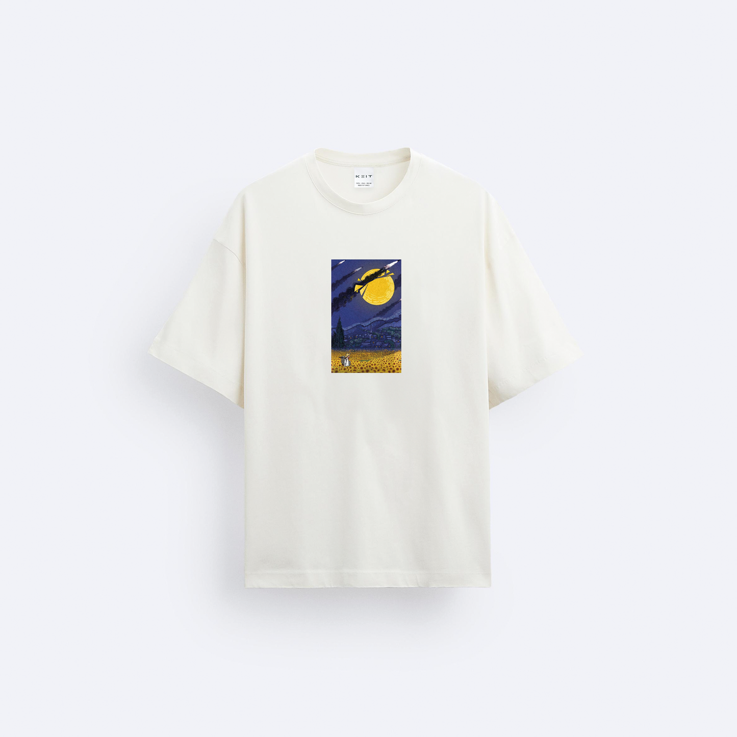 Van Gogh's Moon Oversize T-Shirt