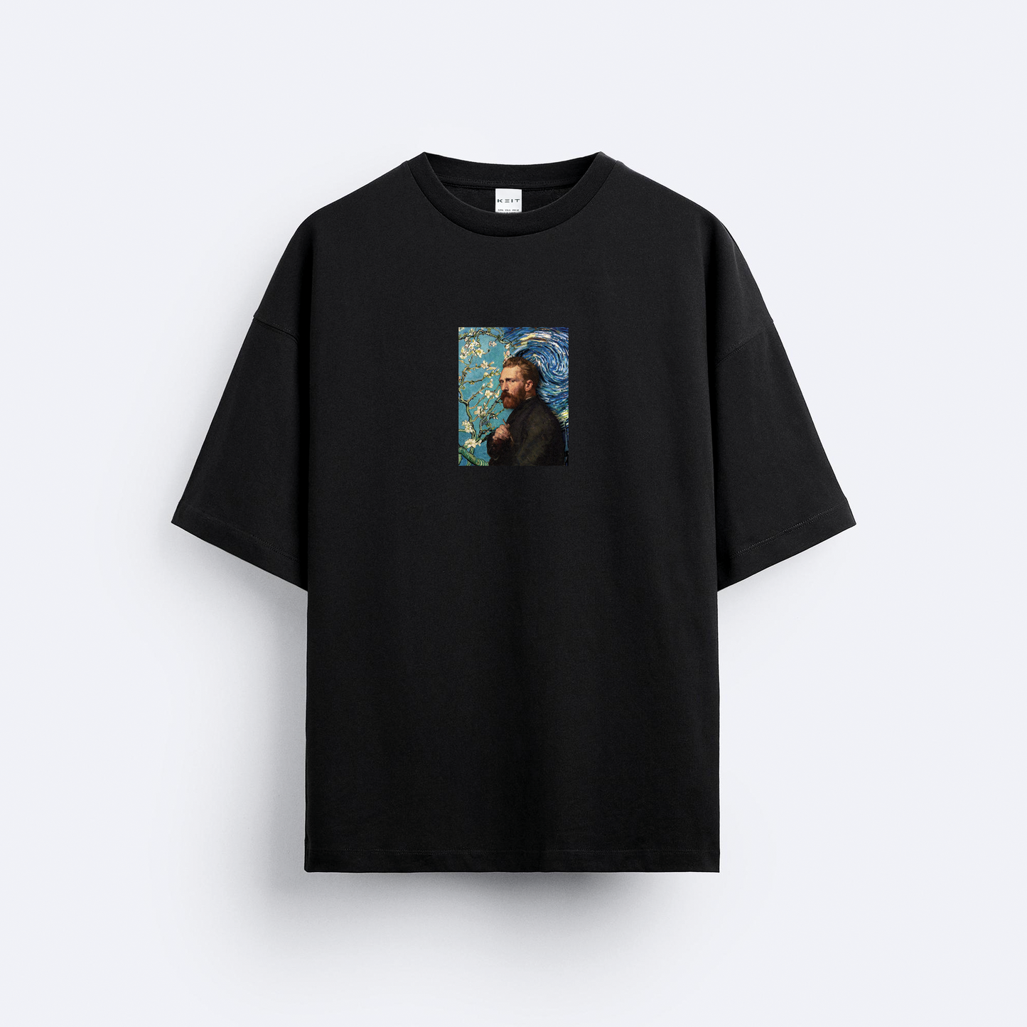 Van Gogh's Paint Oversize T-Shirt