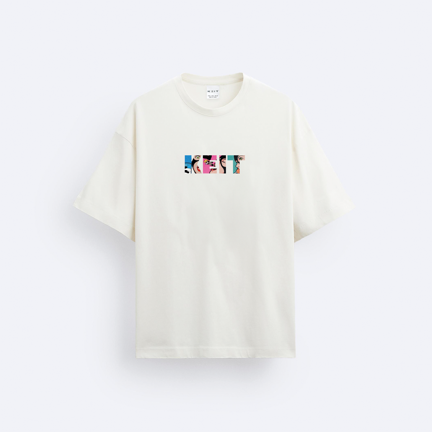 Keit Kolaj Oversize T-Shirt