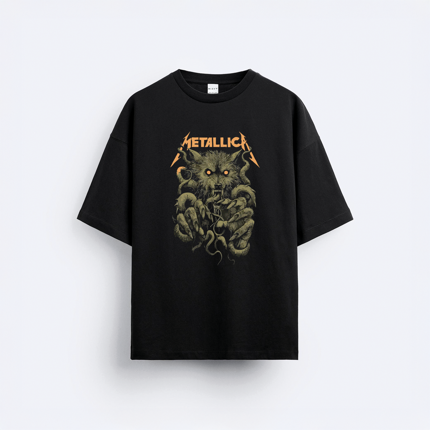 Metallica's Wolf Oversize T-Shirt