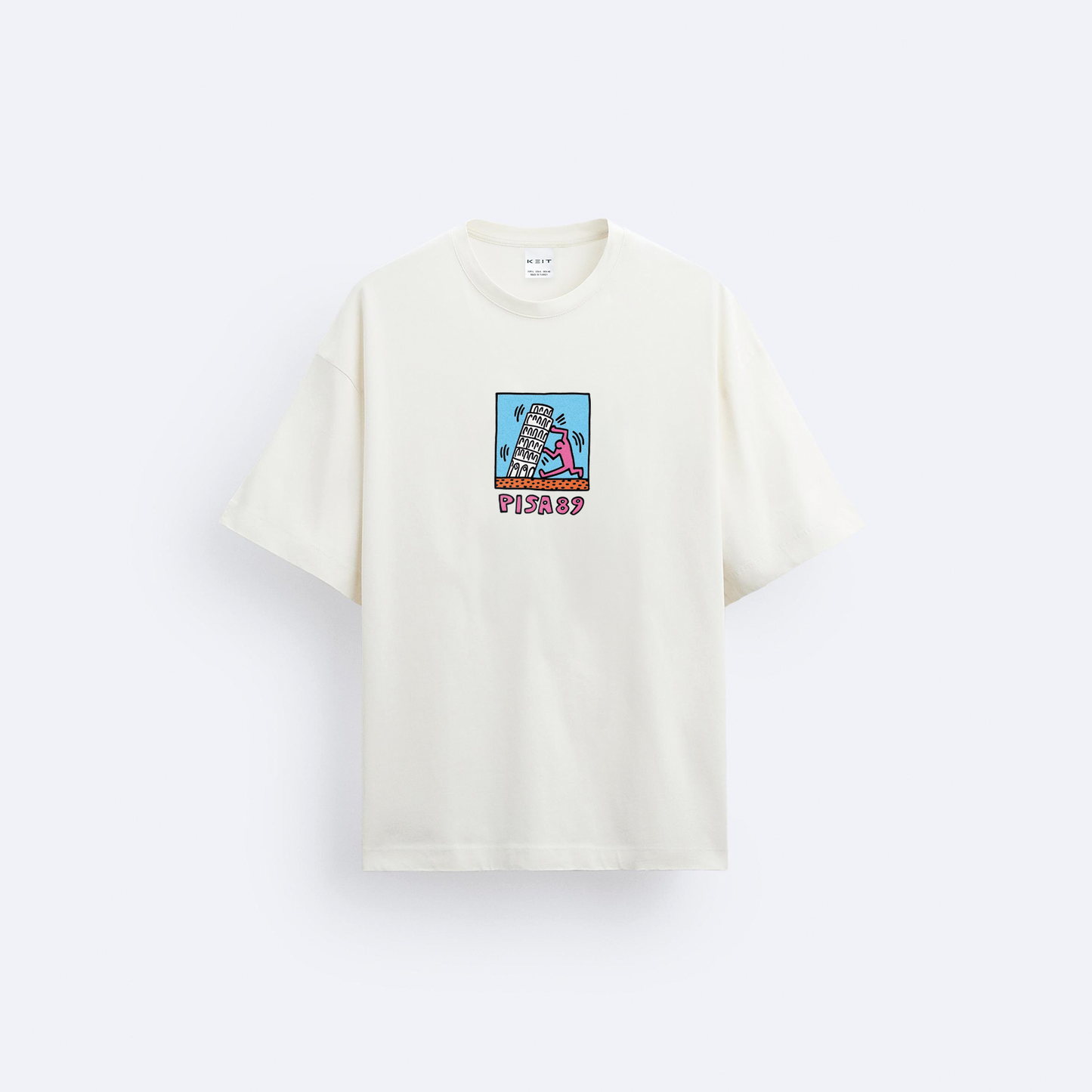 Pisa Tower Oversize T-Shirt