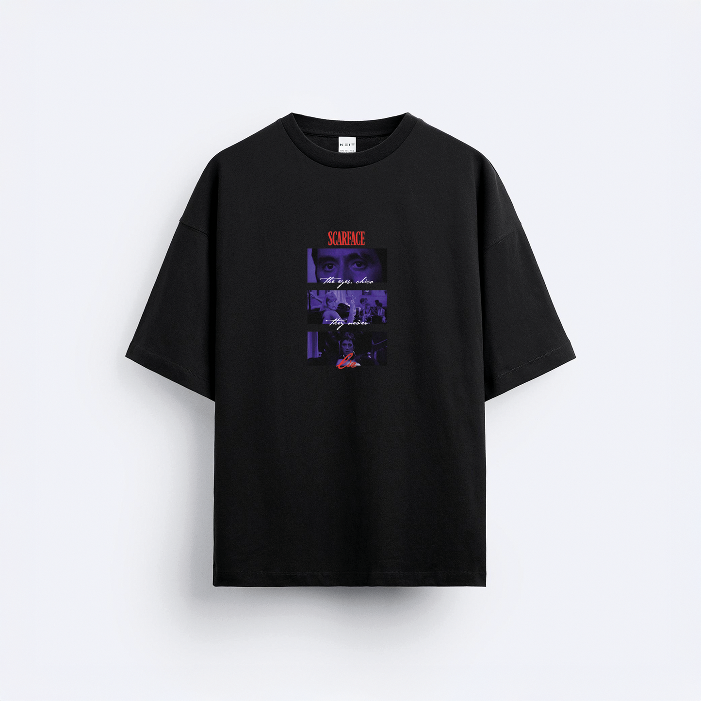 ''The Eyes, Chico They Never Lie'' Oversize T-Shirt