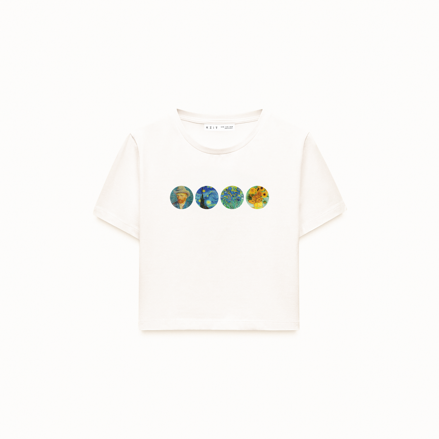 Van Gogh's Art Crop T-Shirt