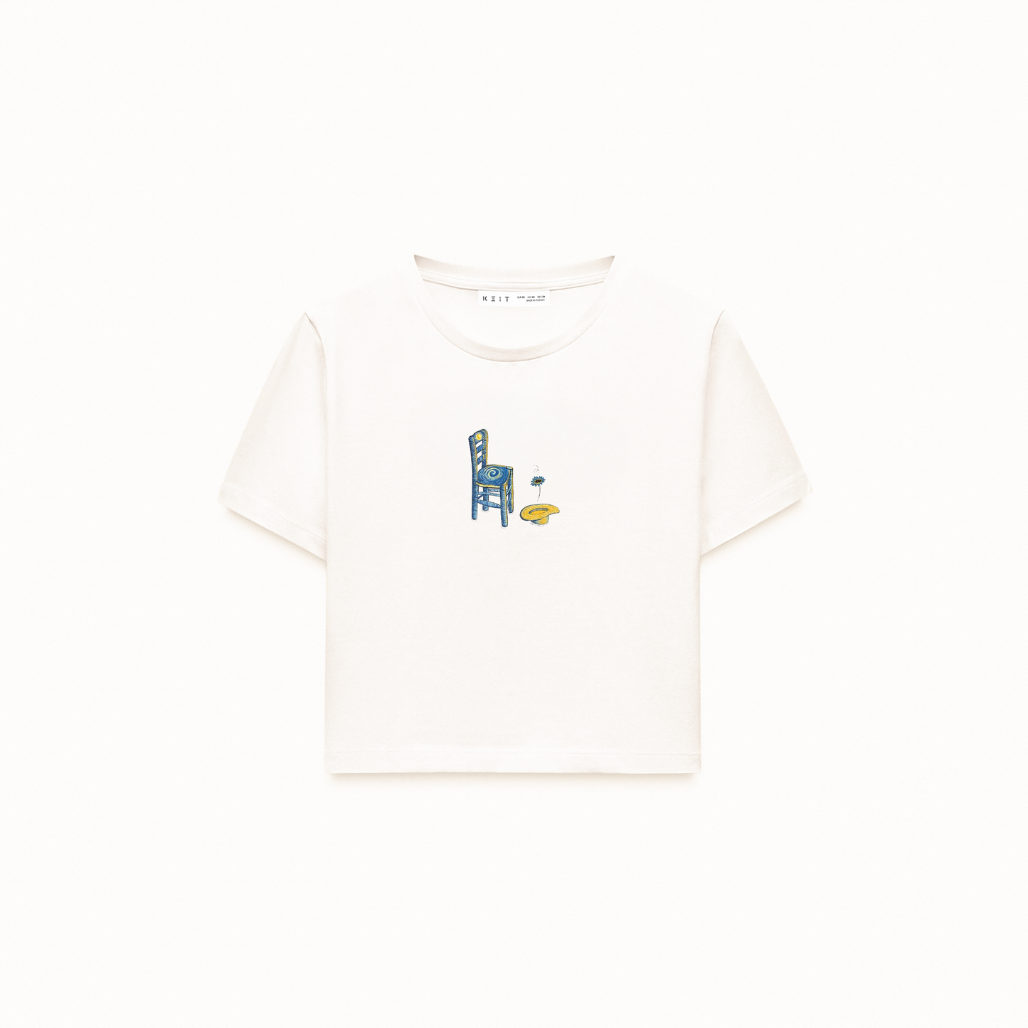 Van Gogh's Chair Crop T-Shirt