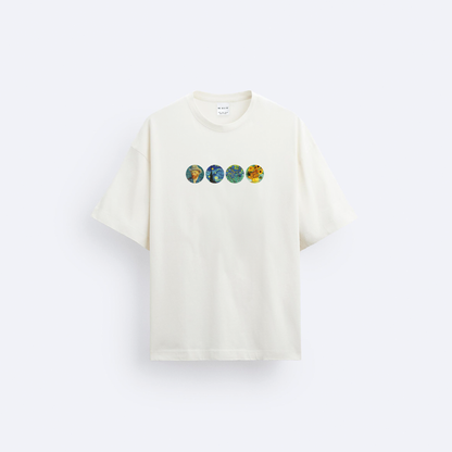 Van Gogh's Art Oversize T-Shirt