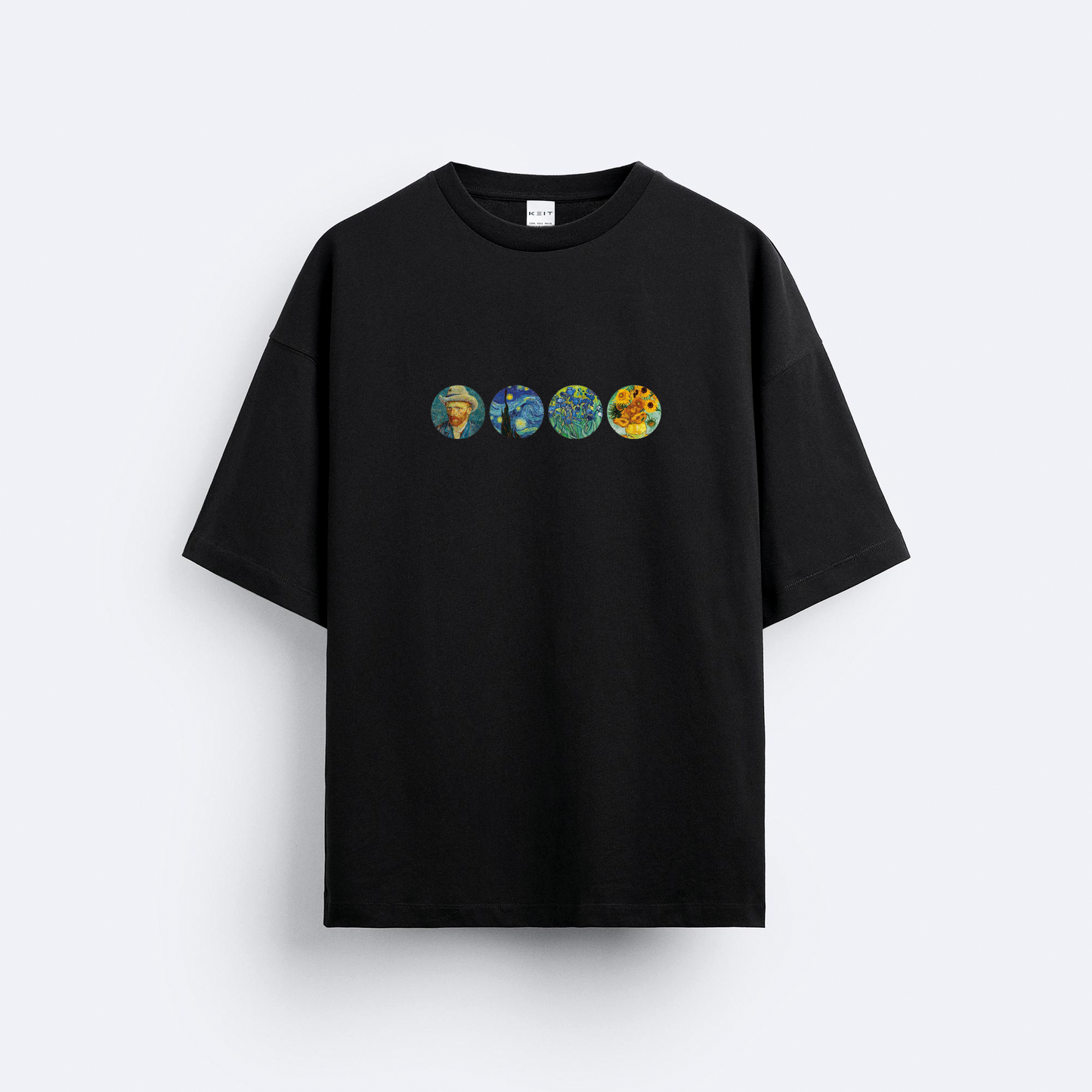 Van Gogh's Art Oversize T-Shirt