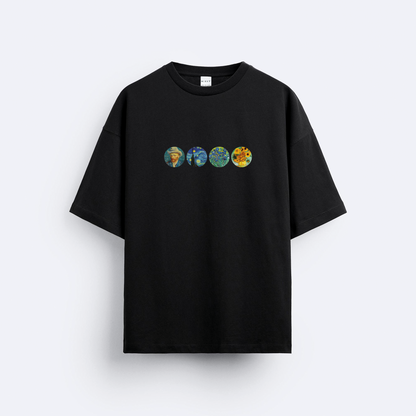 Van Gogh's Art Oversize T-Shirt