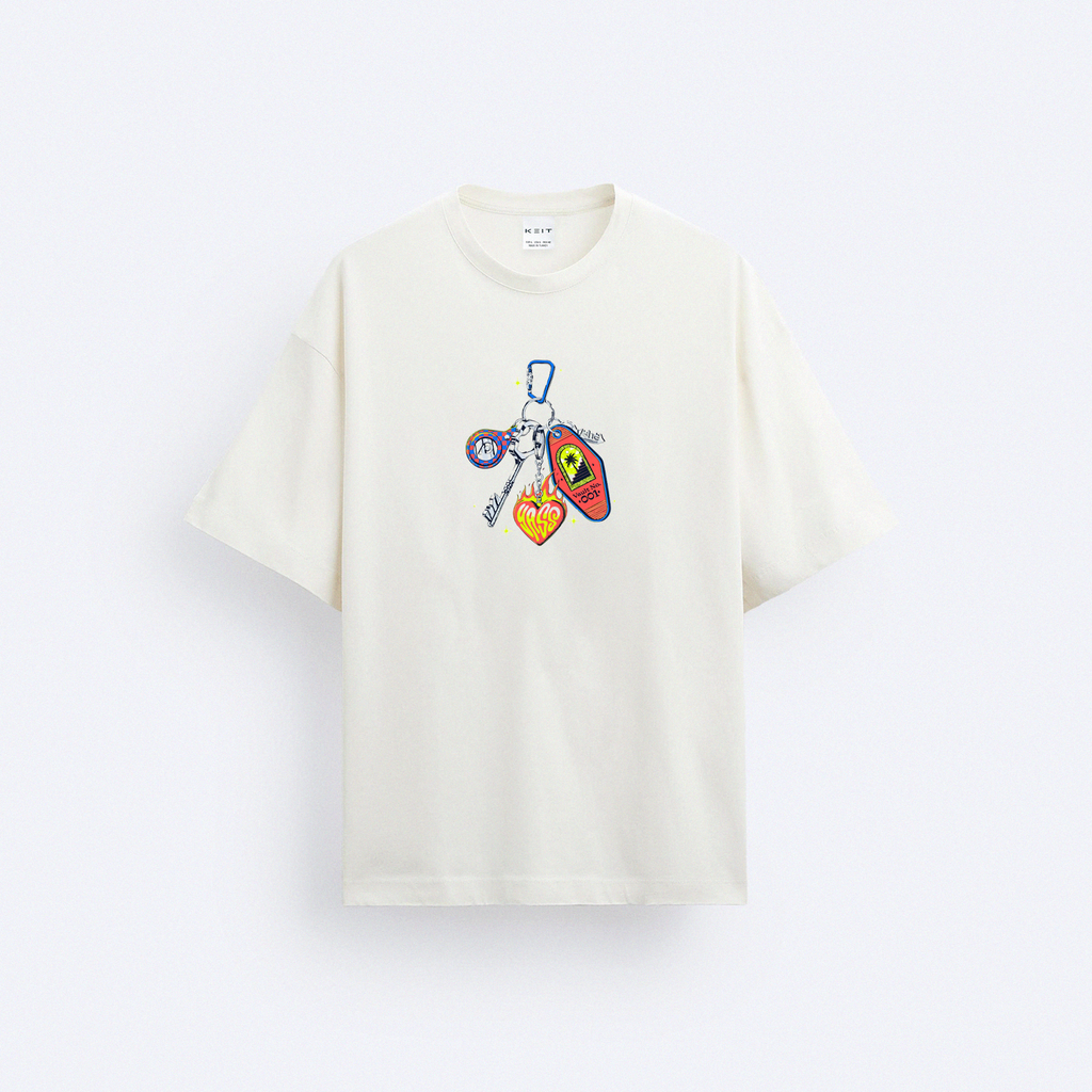 Key Chain Oversize T-Shirt