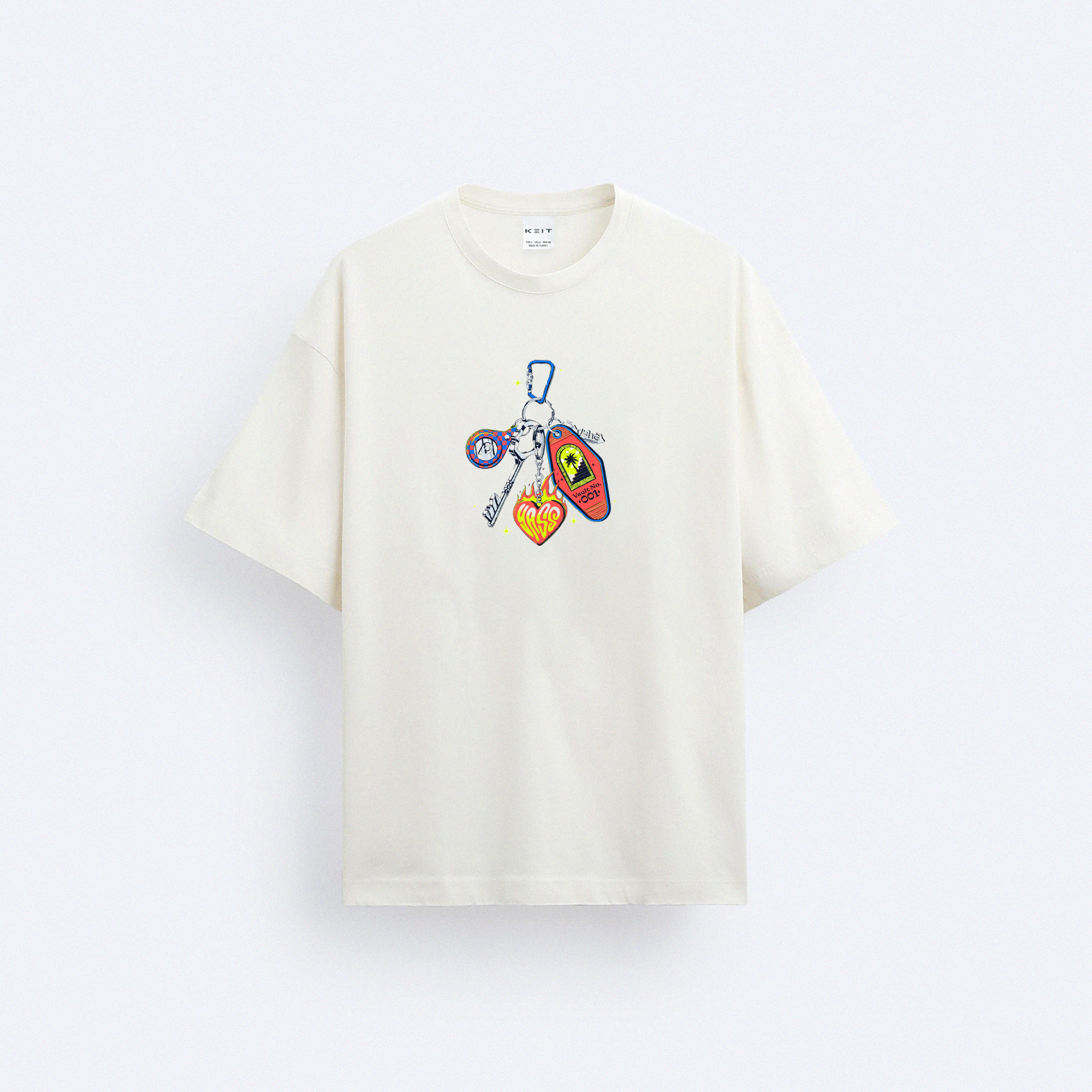Key Chain Oversize T-Shirt