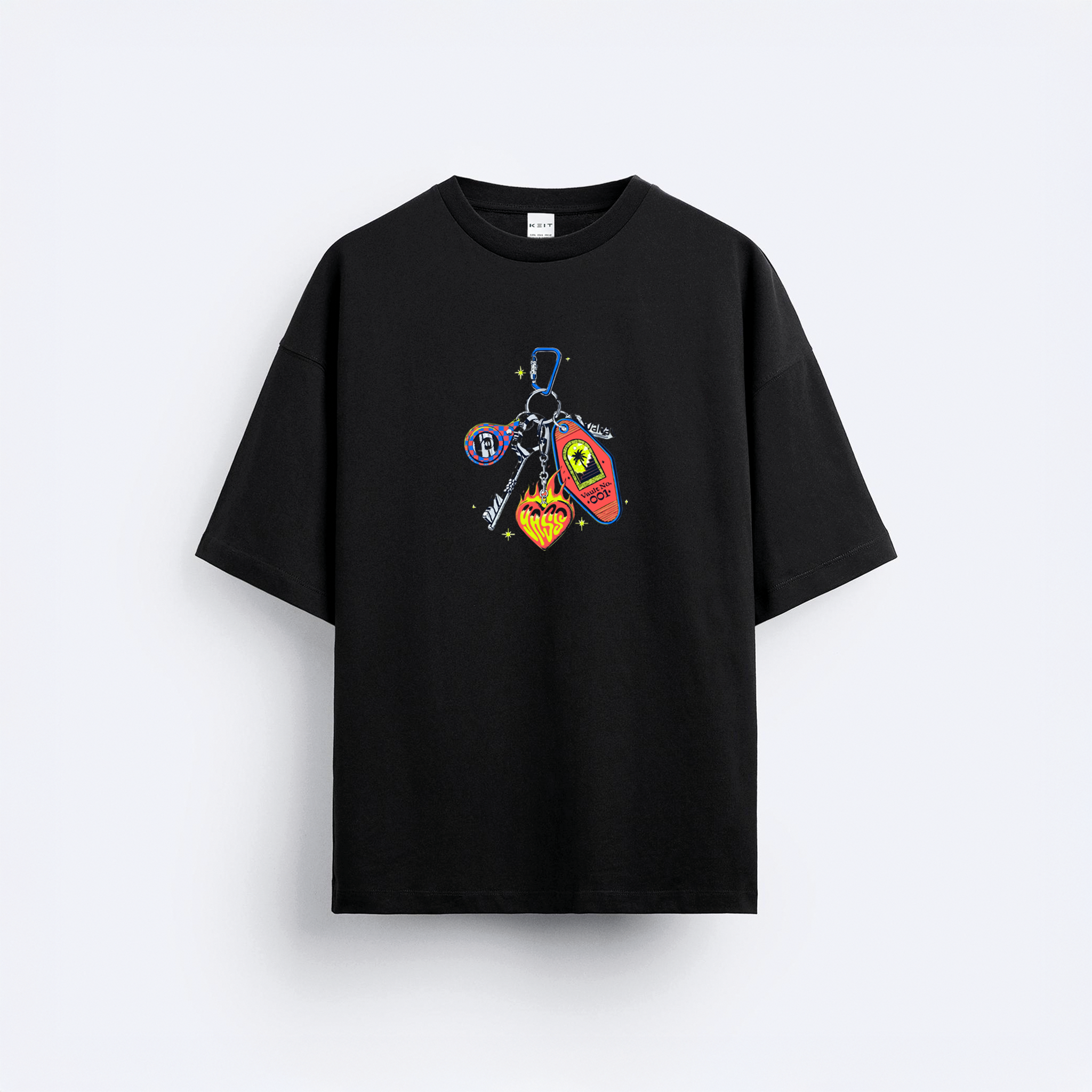 Key Chain Oversize T-Shirt