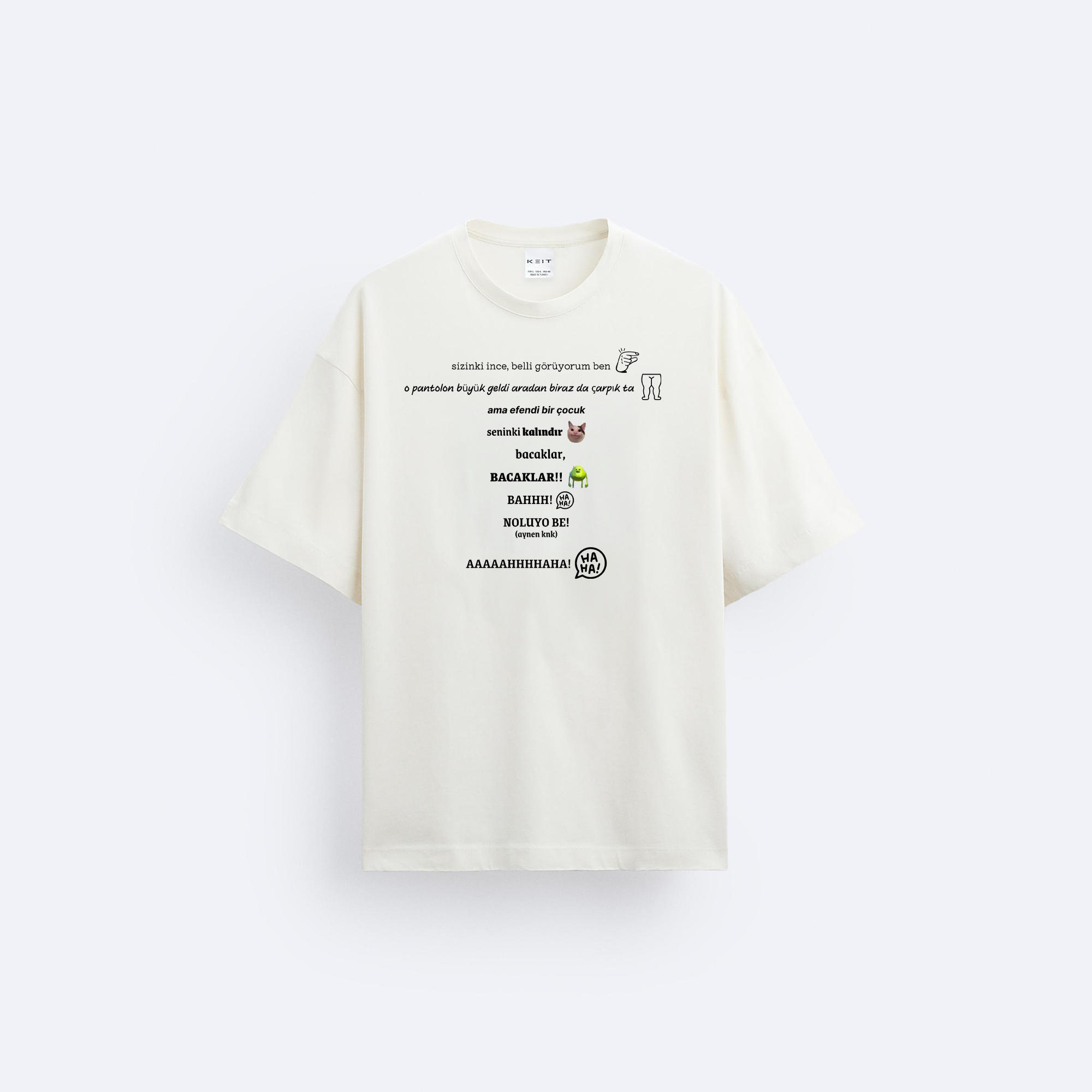 Bacaklar!! Oversize T-Shirt