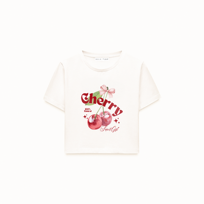Cherry Crop T-Shirt