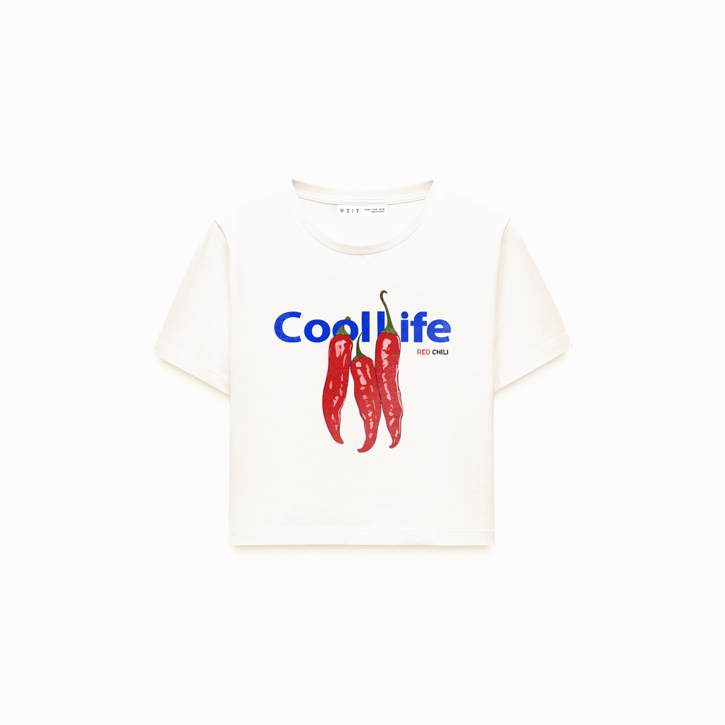 Cool Life Crop T-Shirt