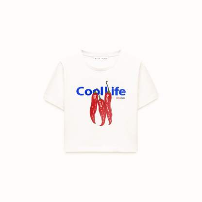 Cool Life Crop T-Shirt
