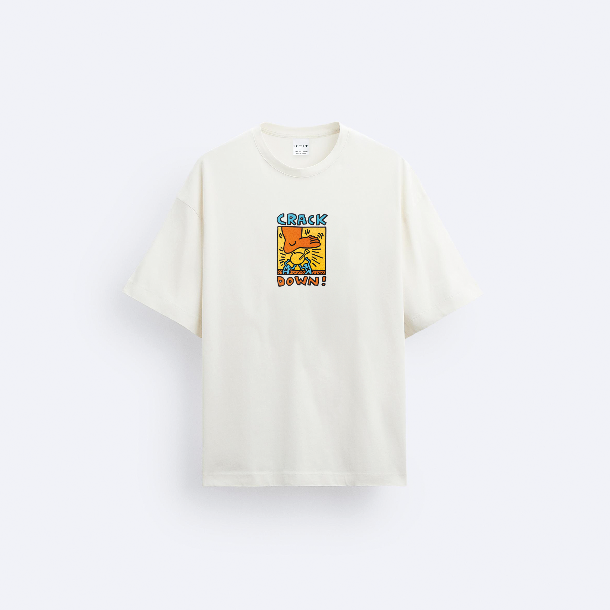 Crack Down Oversize T-Shirt