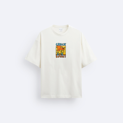 Crack Down Oversize T-Shirt