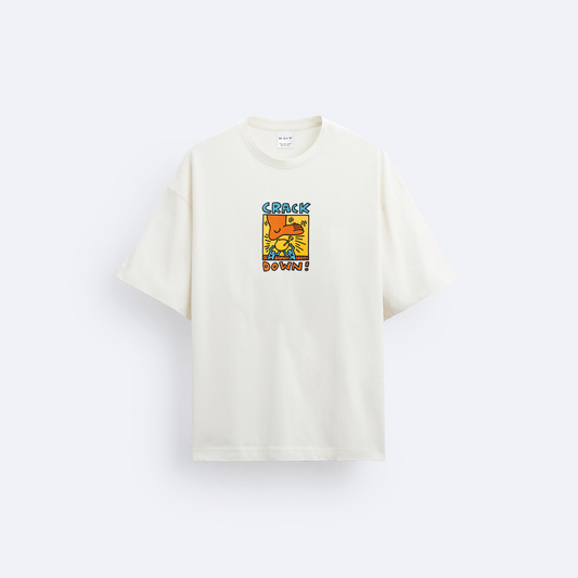 Crack Down Oversize T-Shirt