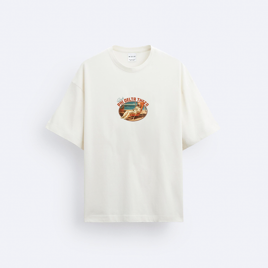 Delta Theta Oversize T-Shirt