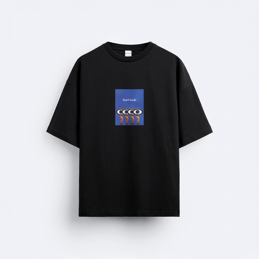 Don't Look Oversize T-Shirt