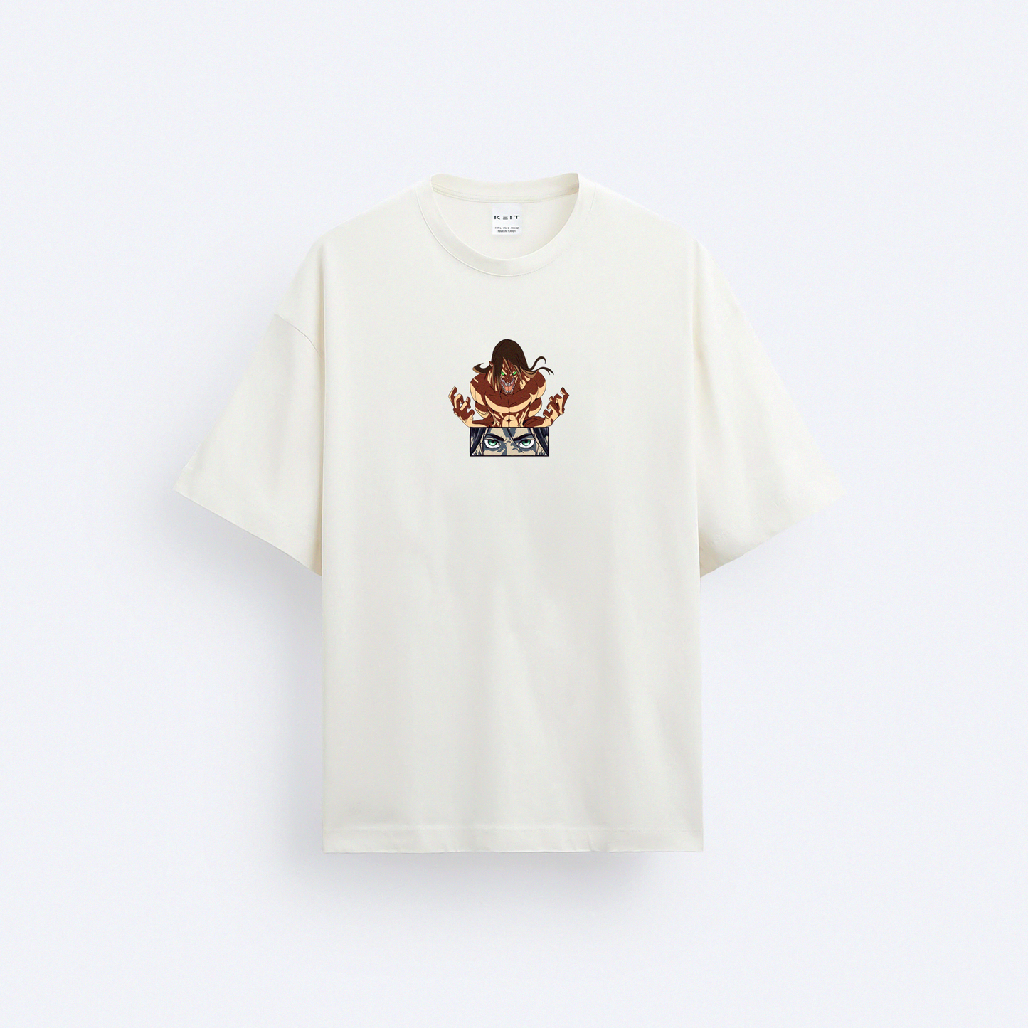 Eren Yeager and Titan Oversize T-Shirt