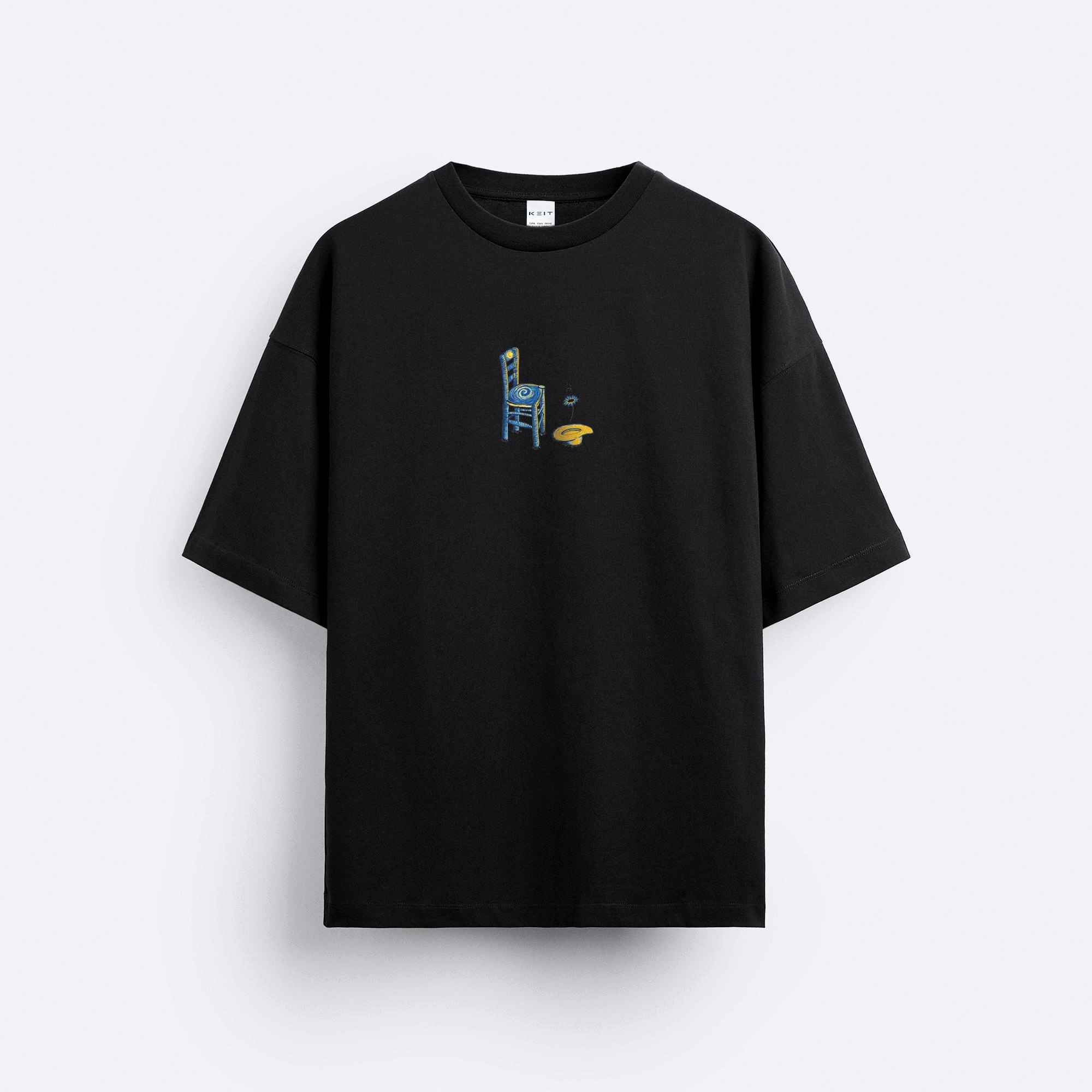 Van Gogh's Chair Oversize T-Shirt