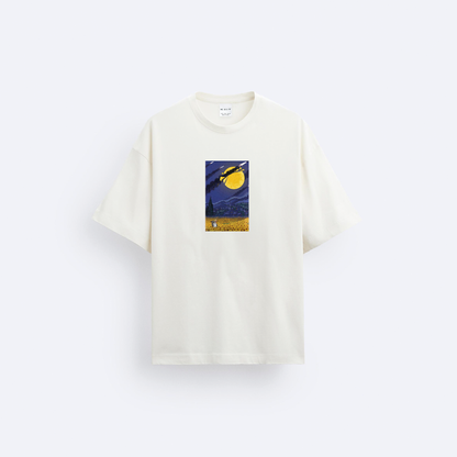 Van Gogh's Moon Oversize T-Shirt