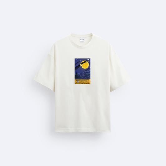 Van Gogh's Moon Oversize T-Shirt