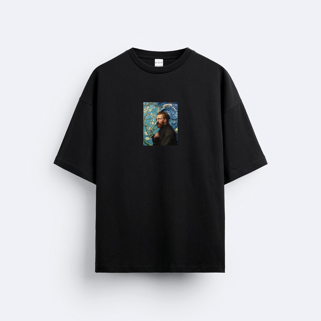 Van Gogh's Paint Oversize T-Shirt