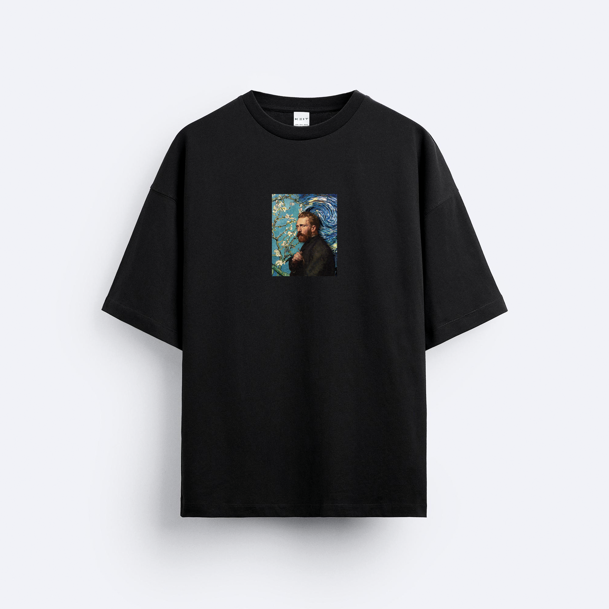 Van Gogh's Paint Oversize T-Shirt