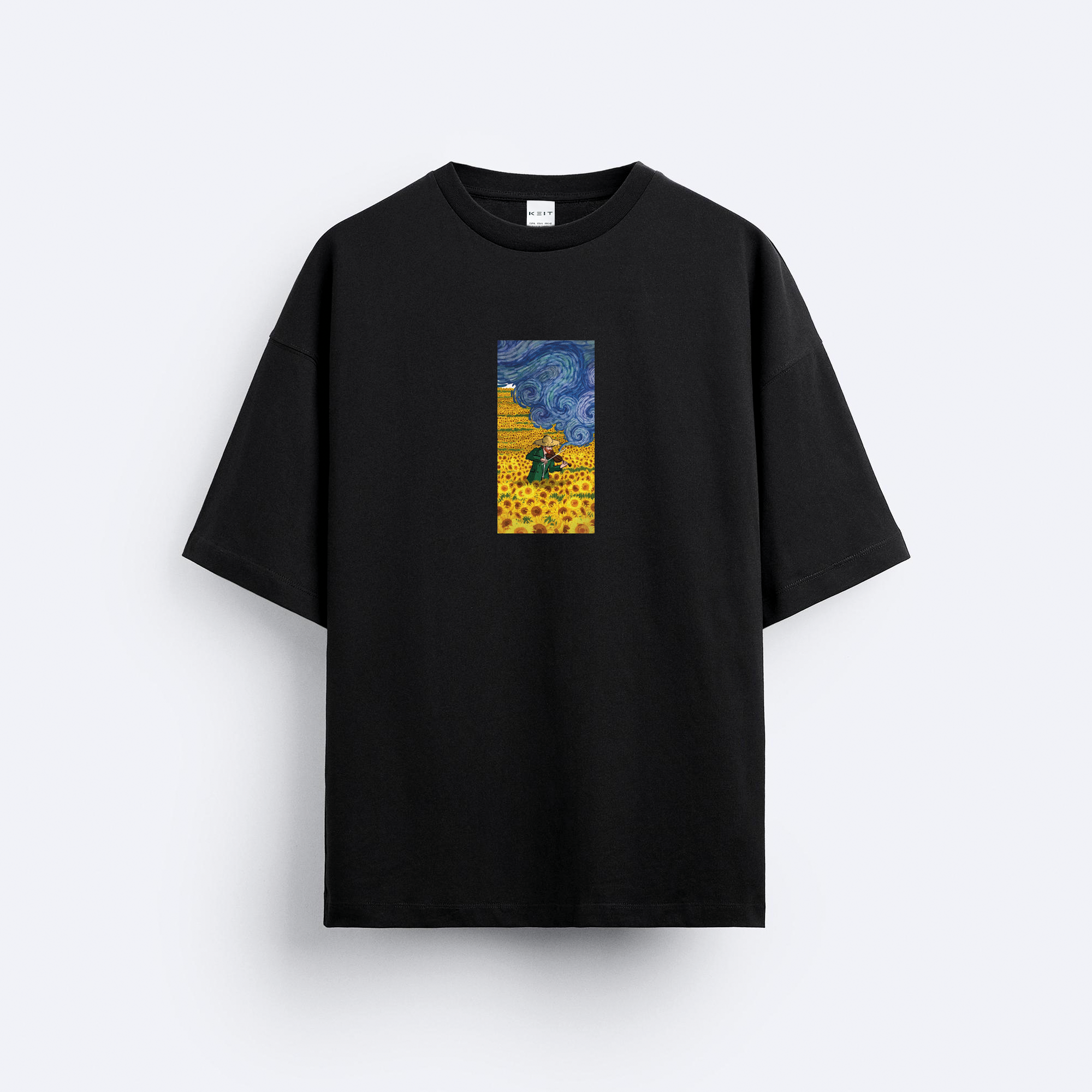 Van Gogh's Songs Oversize T-Shirt