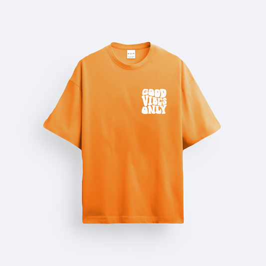 ''Good Vibes Only'' Oversize T-Shirt