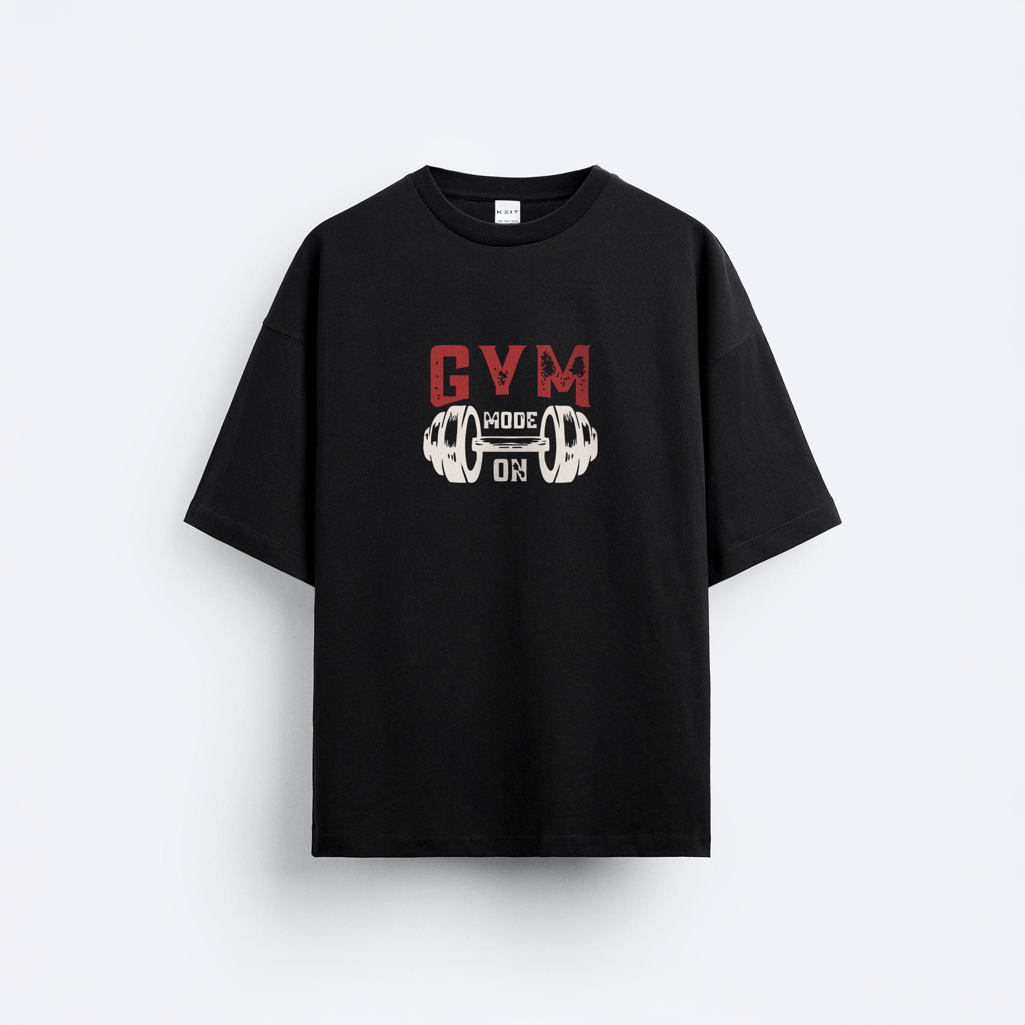 'Gym Mode On'' Oversize T-Shirt