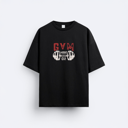 ''Gym Mode On'' Oversize T-Shirt