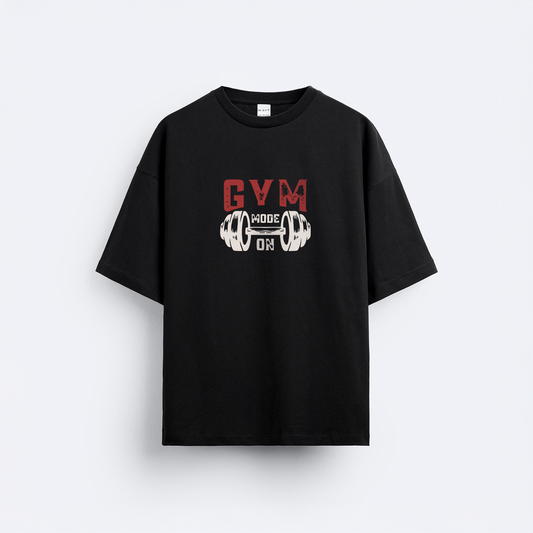 ''Gym Mode On'' Oversize T-Shirt