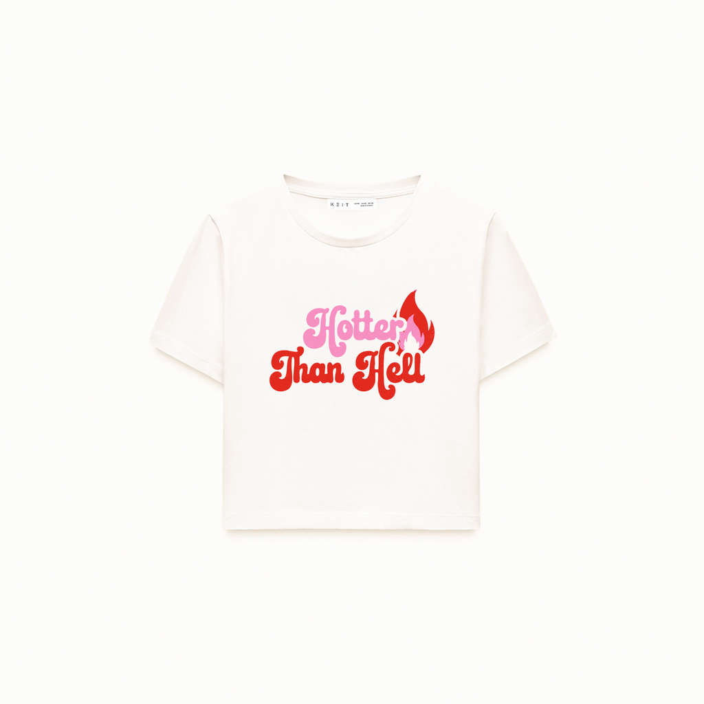 Hotter Than Hell Crop T-Shirt