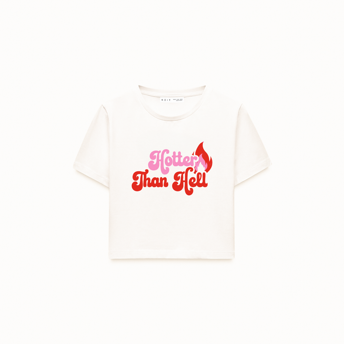 Hotter Than Hell Crop T-Shirt