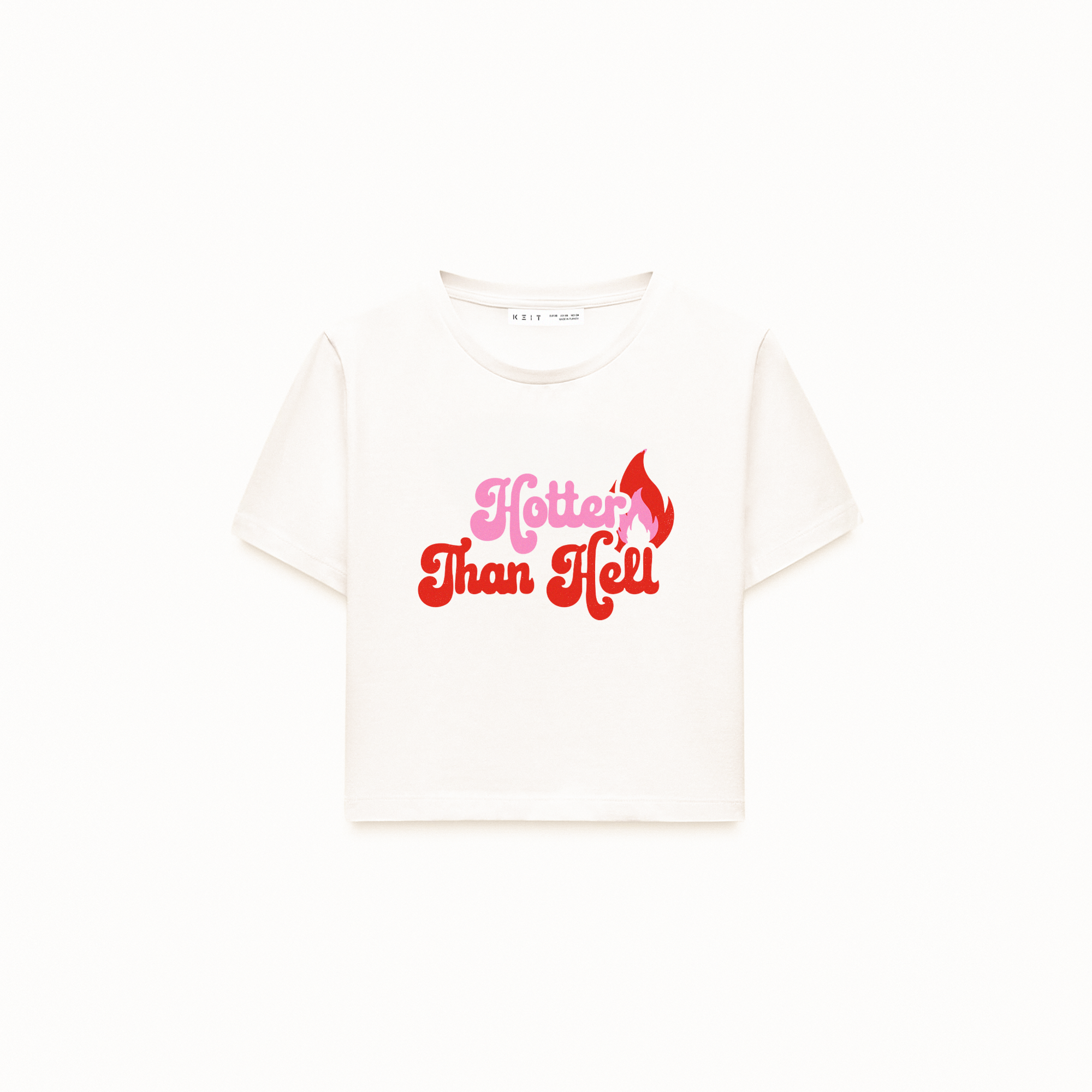 Hotter Than Hell Crop T-Shirt
