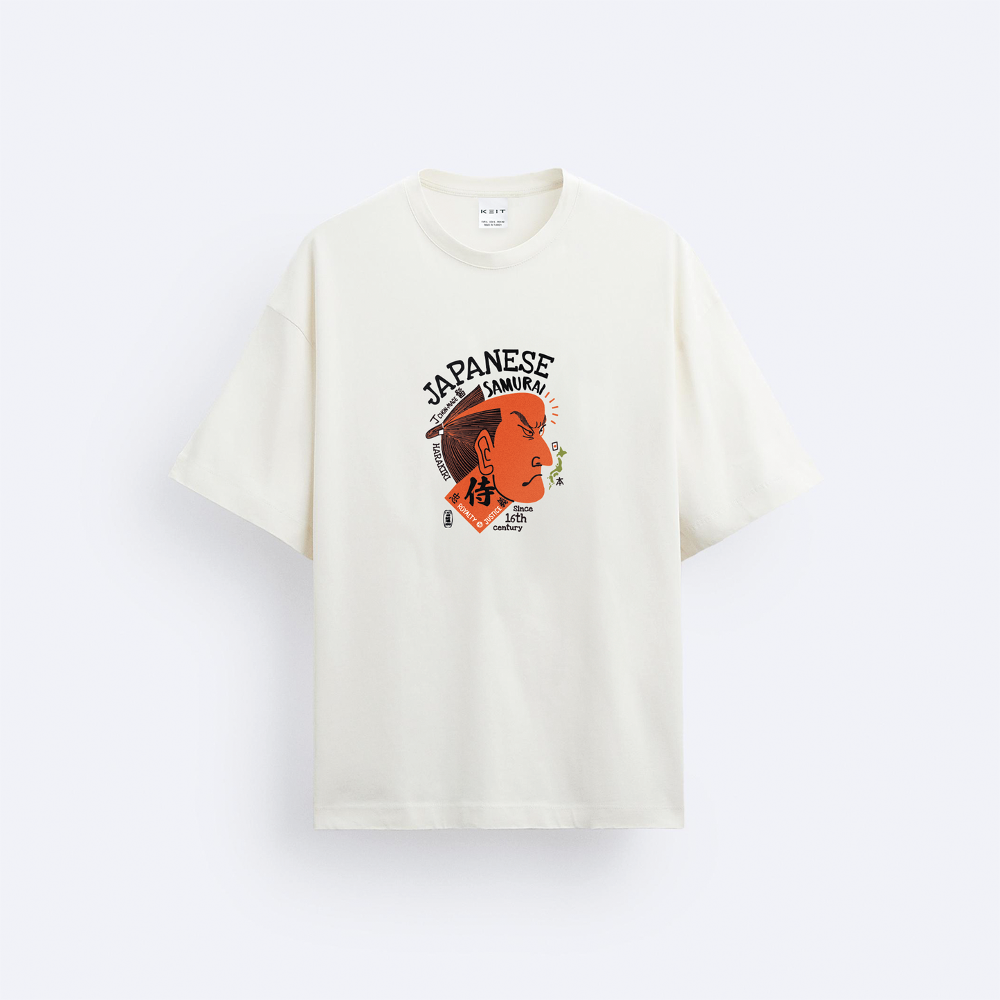 Japanese Samurai Oversize T-Shirt
