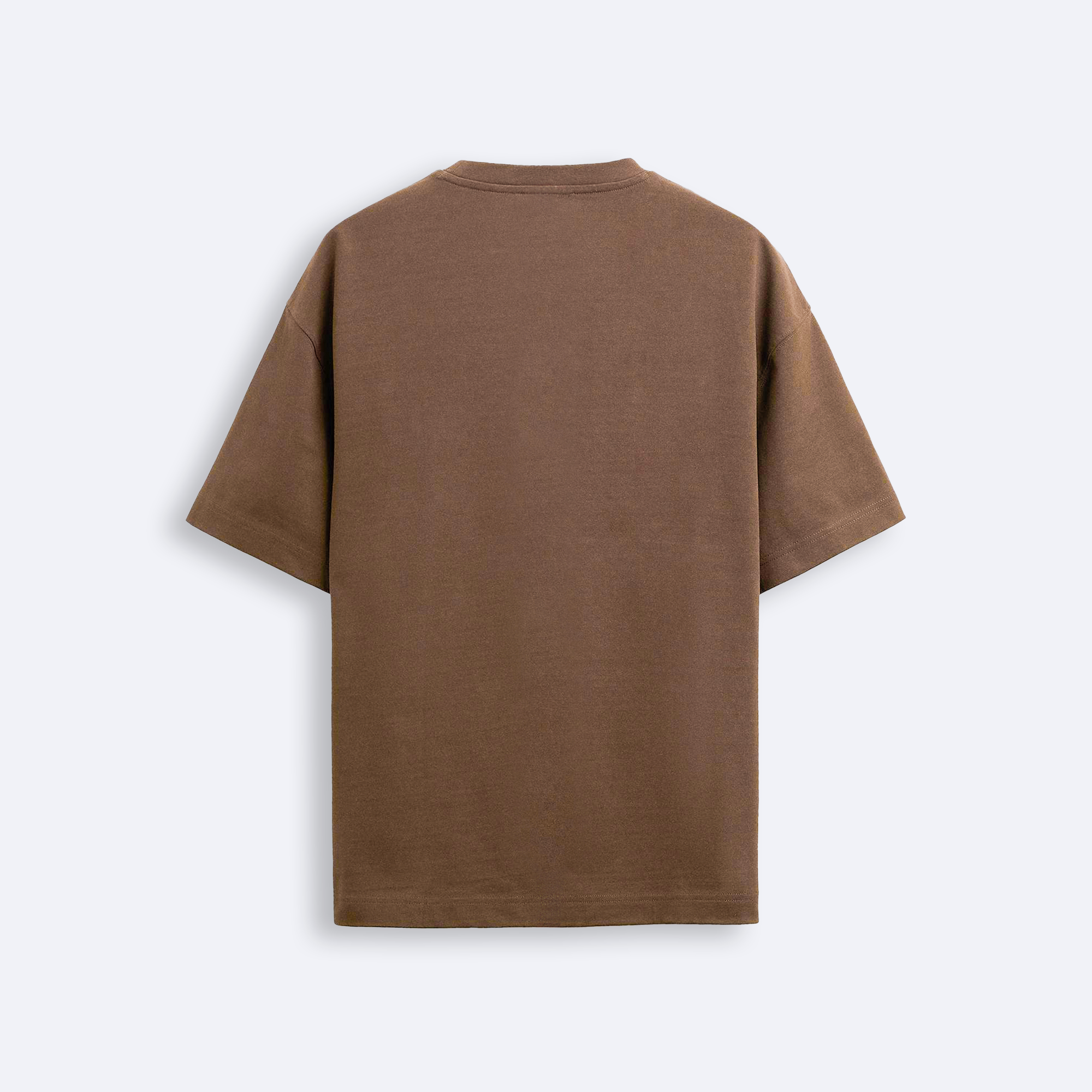 Keit Premium Kahverengi Oversize T-Shirt
