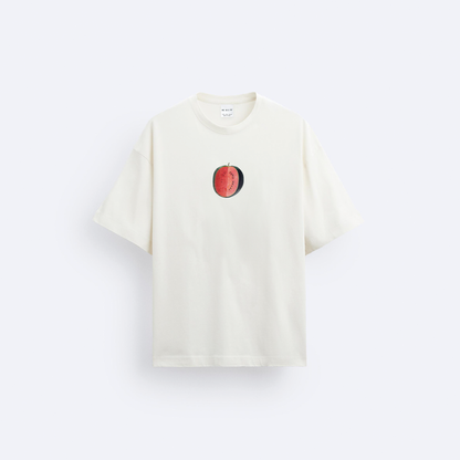 Watermelon Ön ve Arka Baskılı Oversize T-Shirt