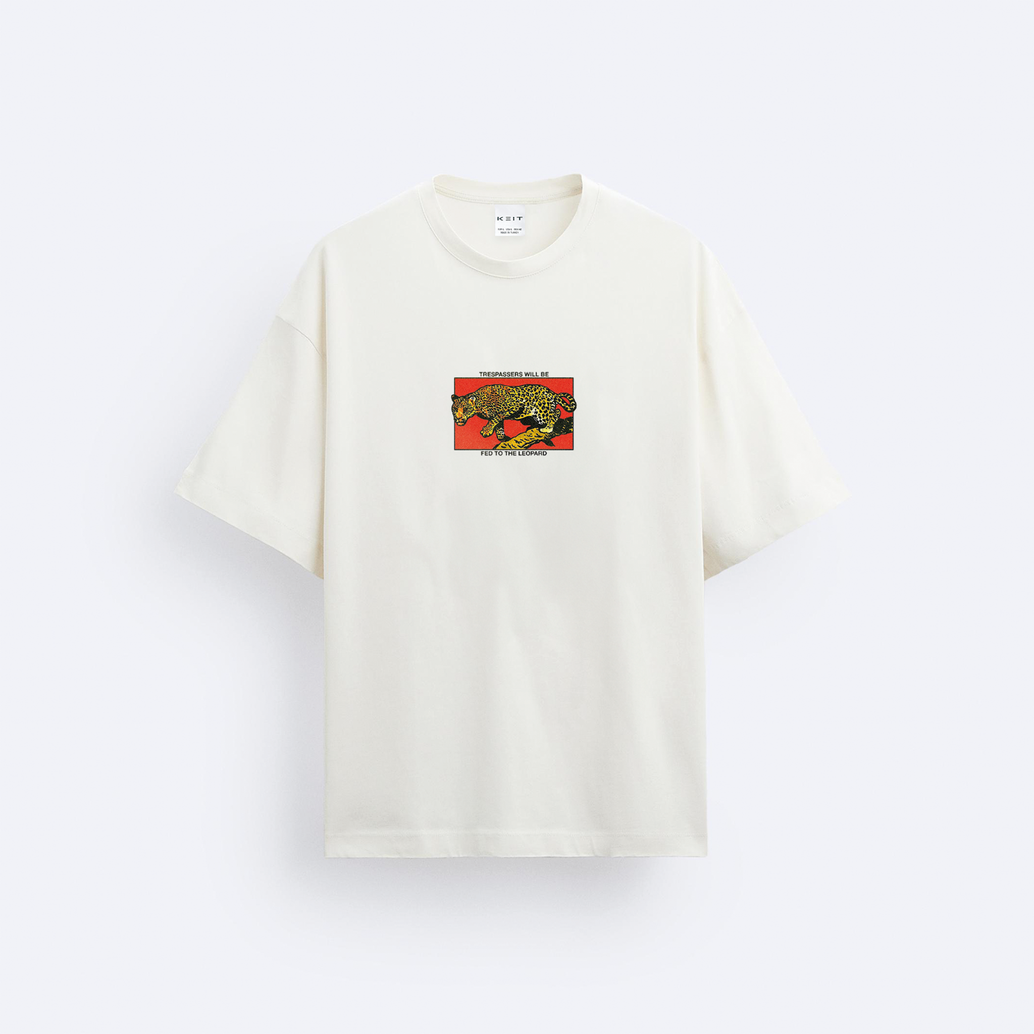'Feed to The Leopard'' Oversize T-Shirt