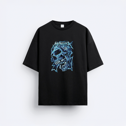Metallica's Lightning Skull Oversize T-Shirt