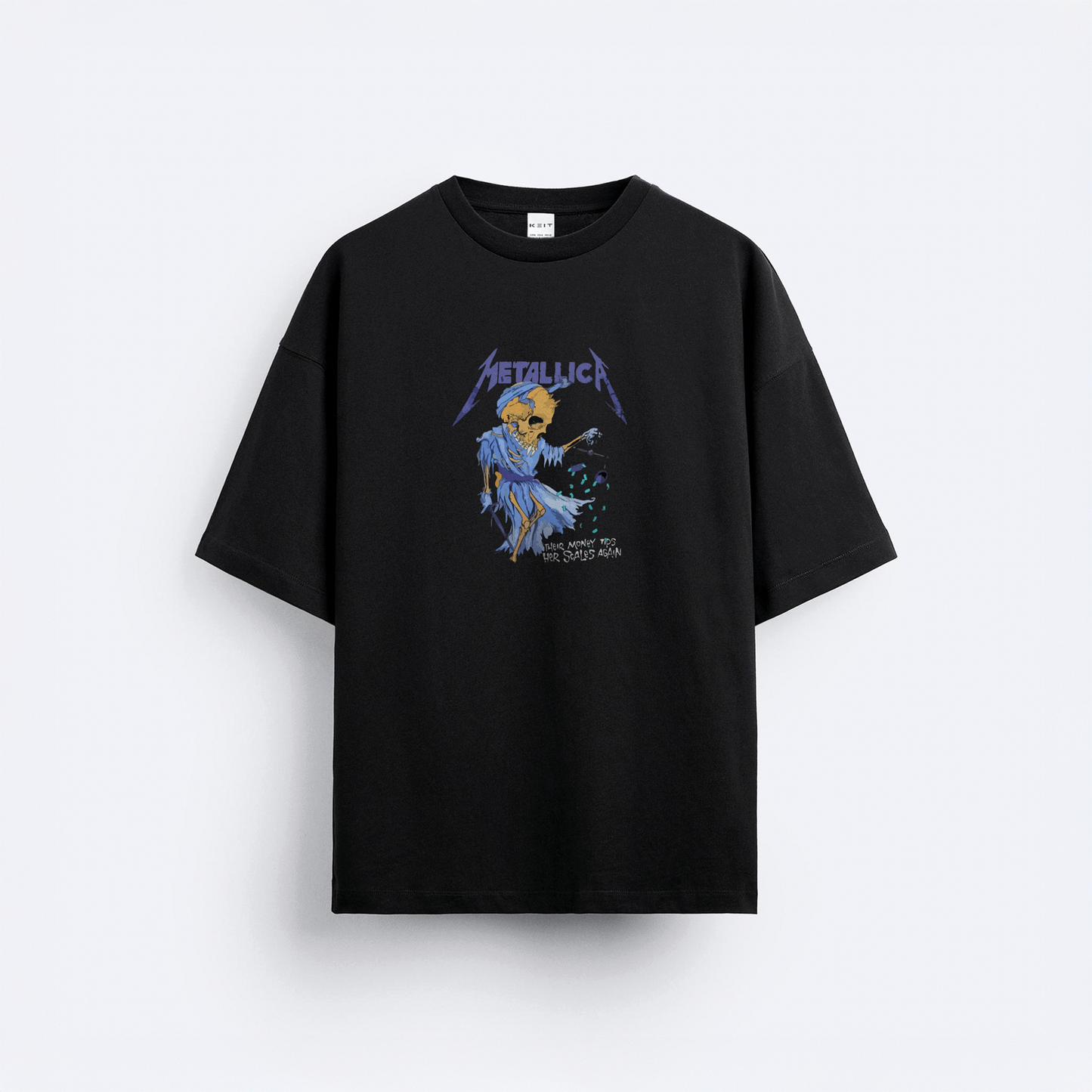 Metallica's Money Oversize T-Shirt