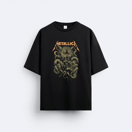 Metallica's Wolf Oversize T-Shirt