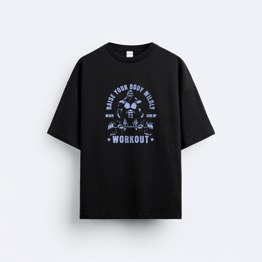Never Give Up Oversize T-Shirt