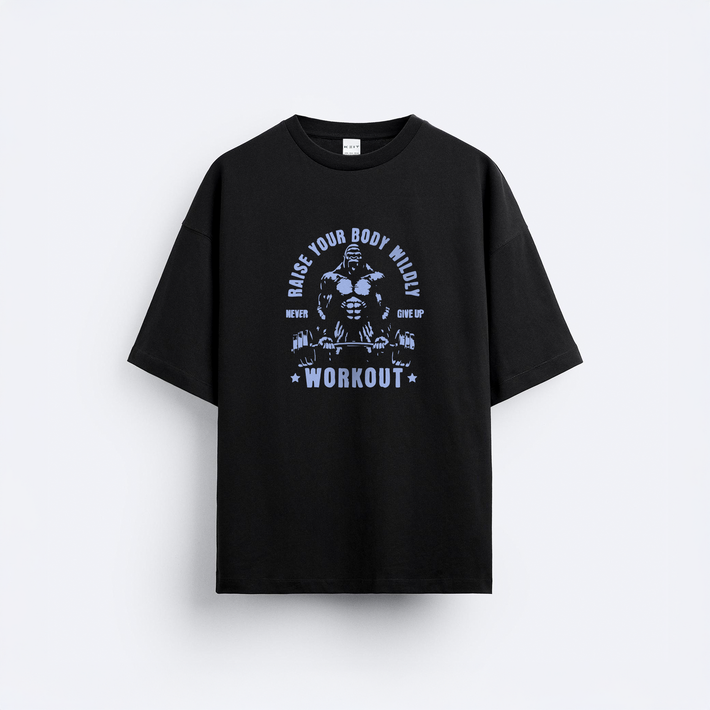Never Give Up Oversize T-Shirt
