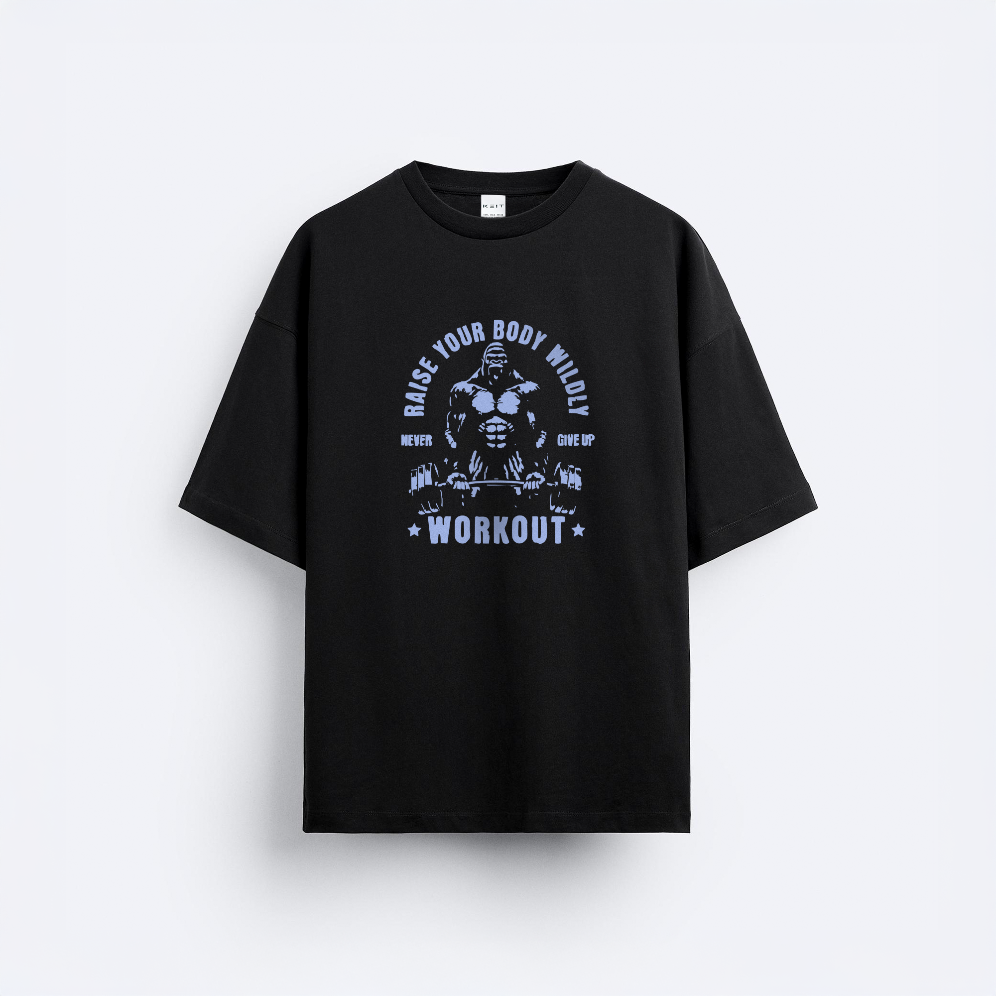 Never Give Up Oversize T-Shirt