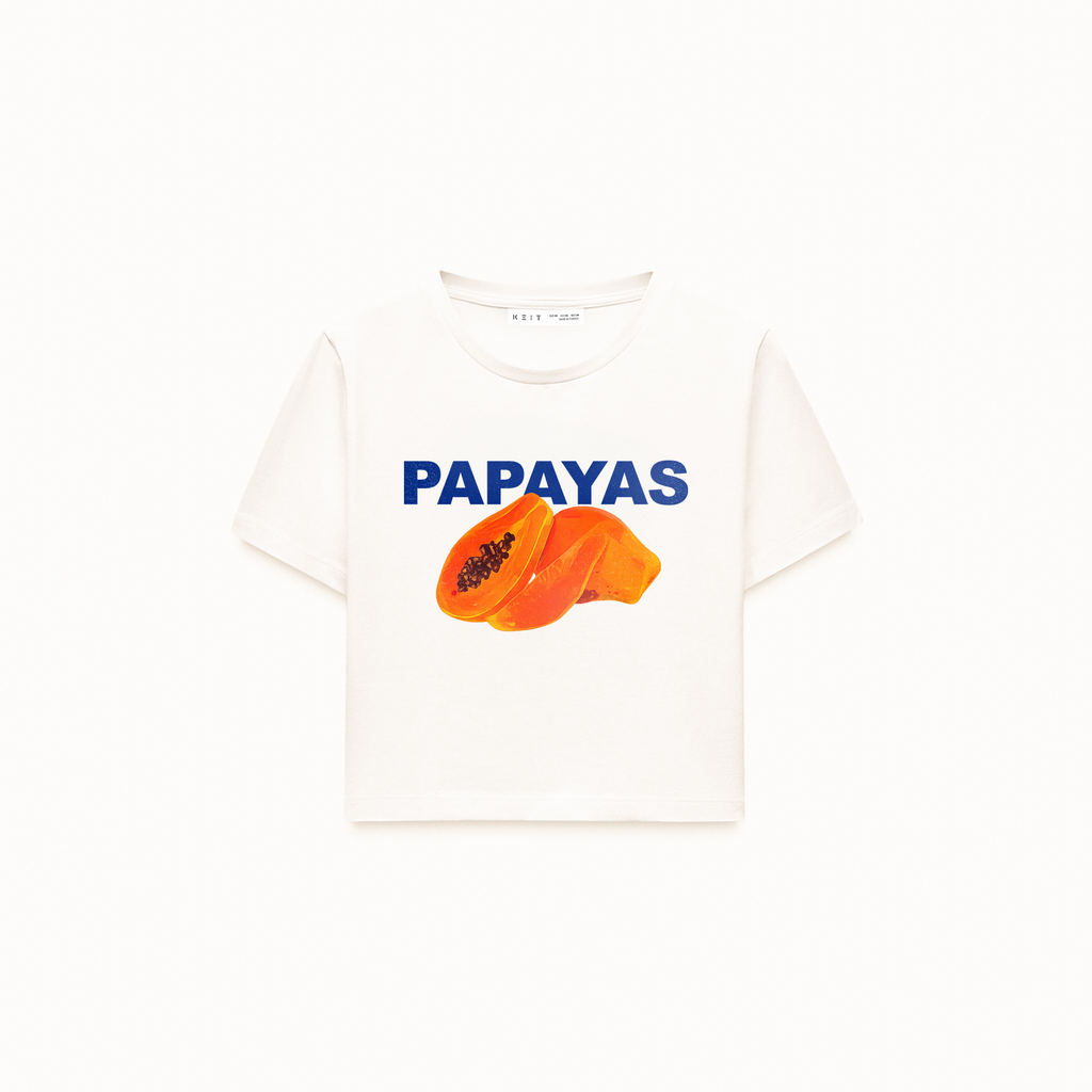 Papayas Crop T-Shirt