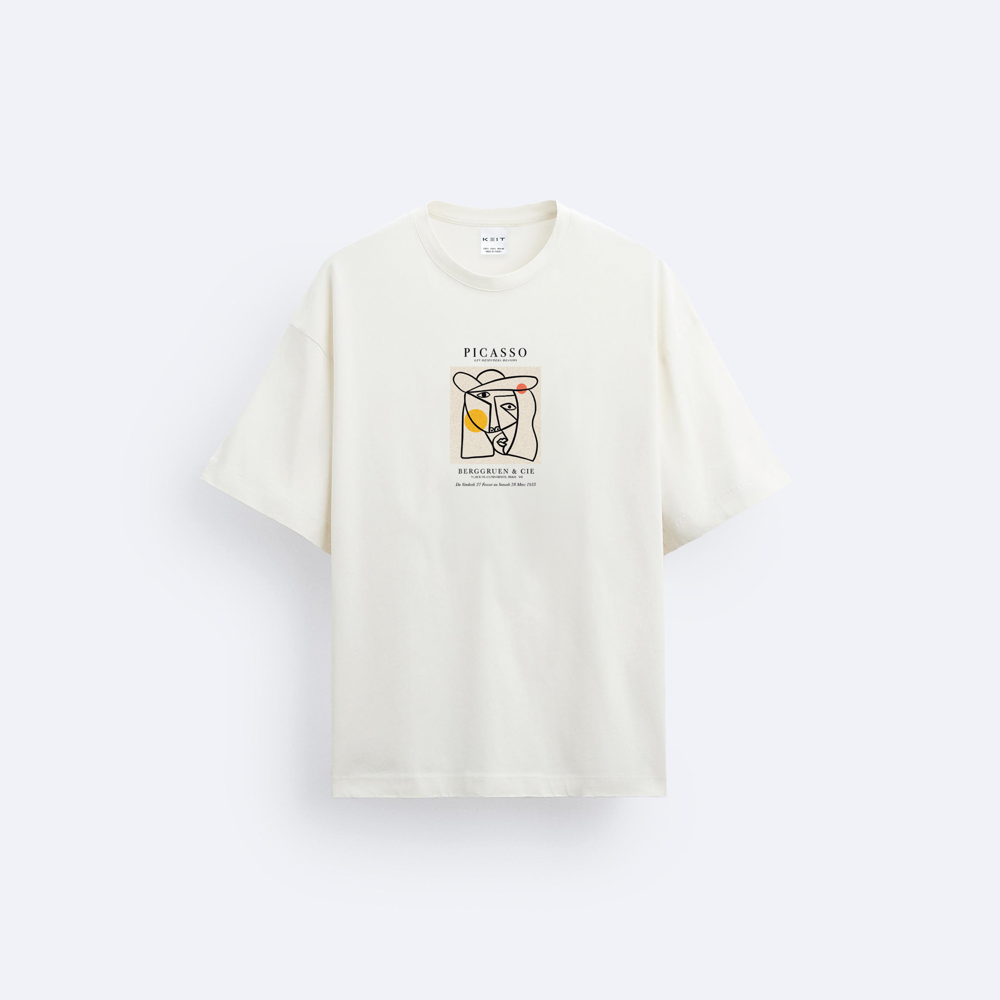 Picasso Lines Oversize T-Shirt